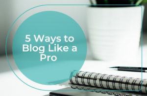 blog like a pro