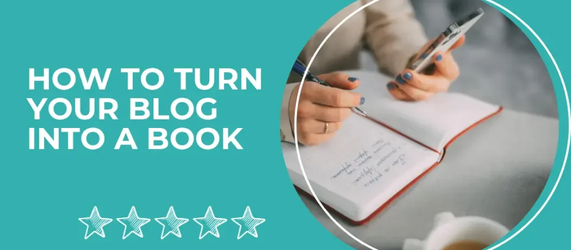 how to turn your blog into a book